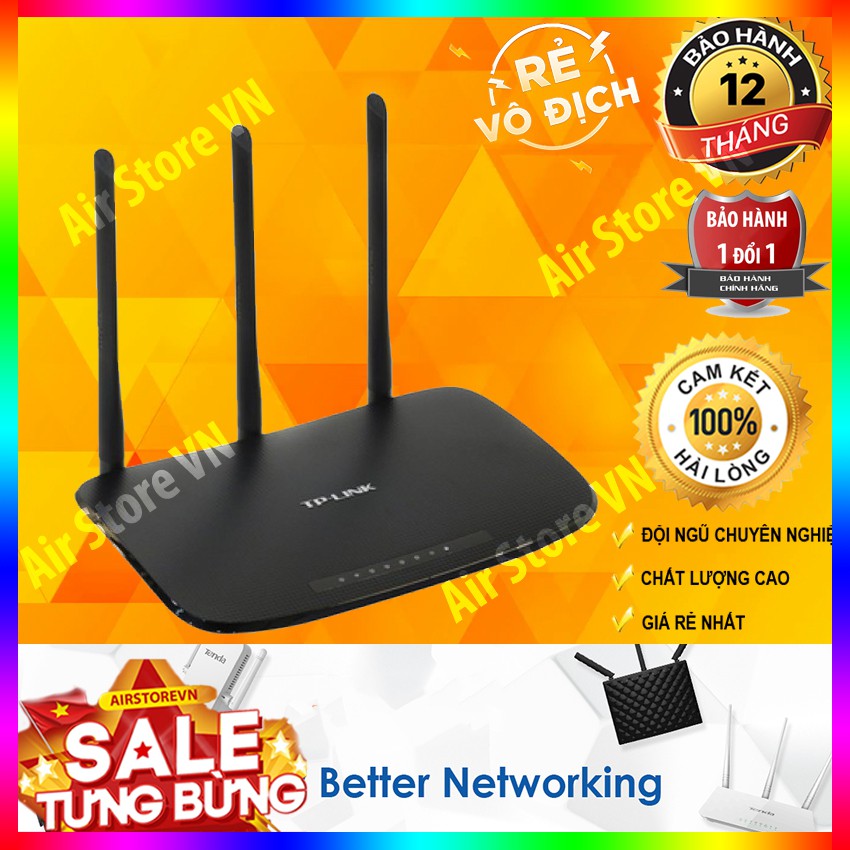 BỘ PHÁT WIFI 3 RÂU TPLINK 940N - 450MBS