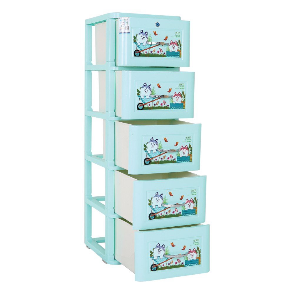 Tủ nhựa LucKy Quy Phúc + 5 tầng: 38 x 41 x 125 Cm- BẢO HÀNH 10 NĂM | BigBuy360 - bigbuy360.vn
