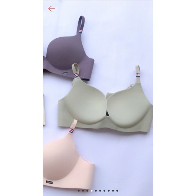 Áo lót su đúc không gọng, ôm nâng ngực đệm dày 2cm xuất pháp