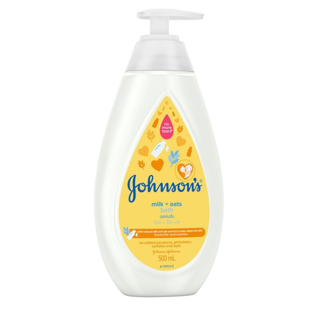 Sữa tắm Johnson's ® Milk + Oats Bath 500ML