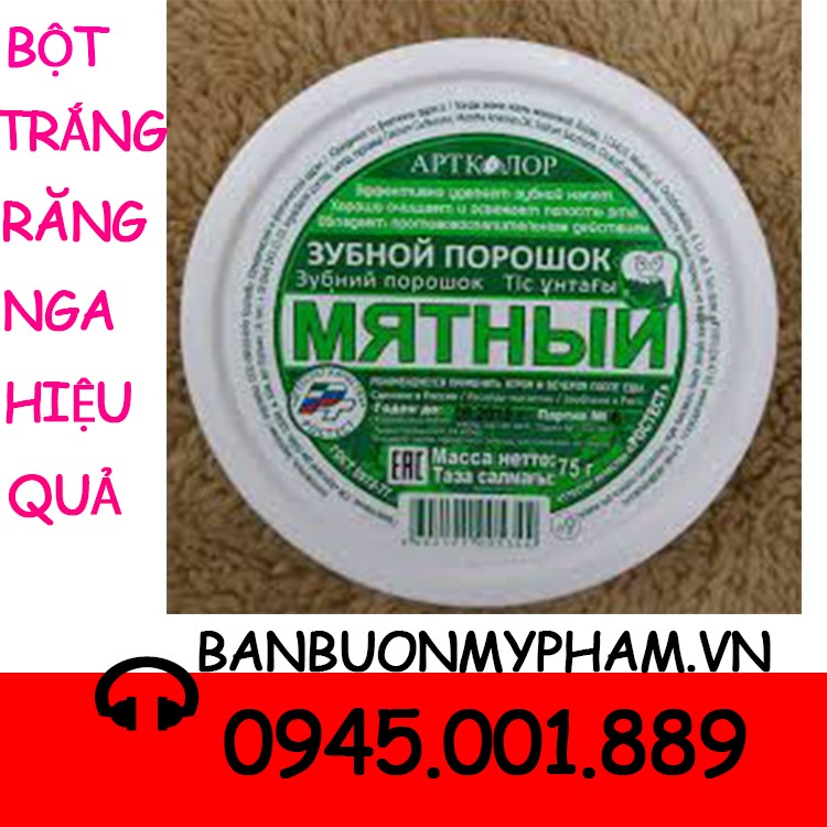 BỘT TRẮNG RĂNG NGA