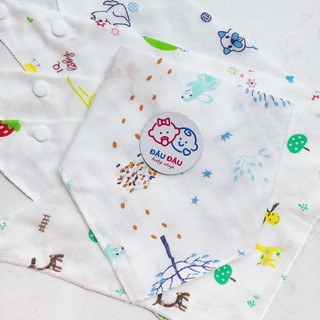 Set 10 yếm xô mềm mại, thấm hút tốt