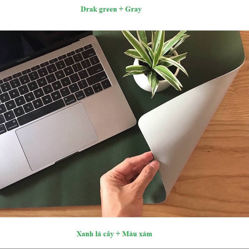 Thảm Da Trải Bàn Làm Việc DeskPad 120x60, 120x50, 100x50...Kiêm Miếng Lót Chuột Máy Tính Cỡ Lớn