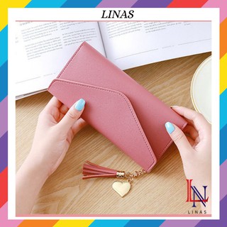 FreeShip Ví Nữ Cầm Tay Gập Tam Giác, Ví Nữ Cầm Tay Giá Rẻ, Đẹp - mt111