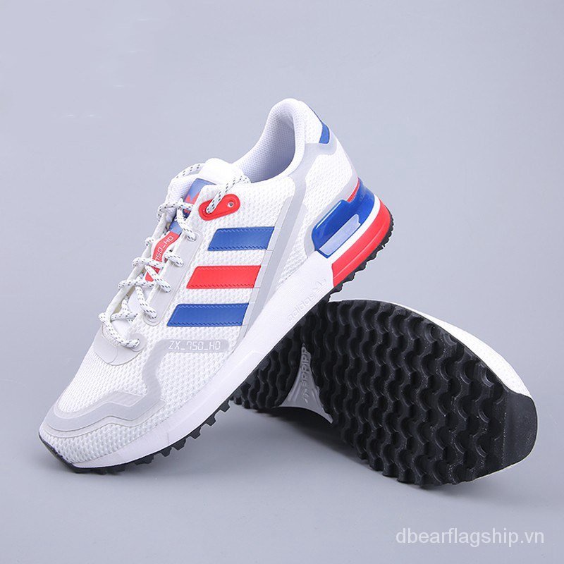 Adidas ZX750 HD"White Black/Sliver" Men Low Top Casual Shoes Limited Edition  Sneakers Comfortable Popullar Ready Stock Summer gxdo