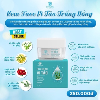Kem cao cấp trắng da face vi tảo crd