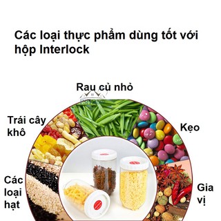 Bộ hộp nhựa Interlock Lock&Lock INL302S9