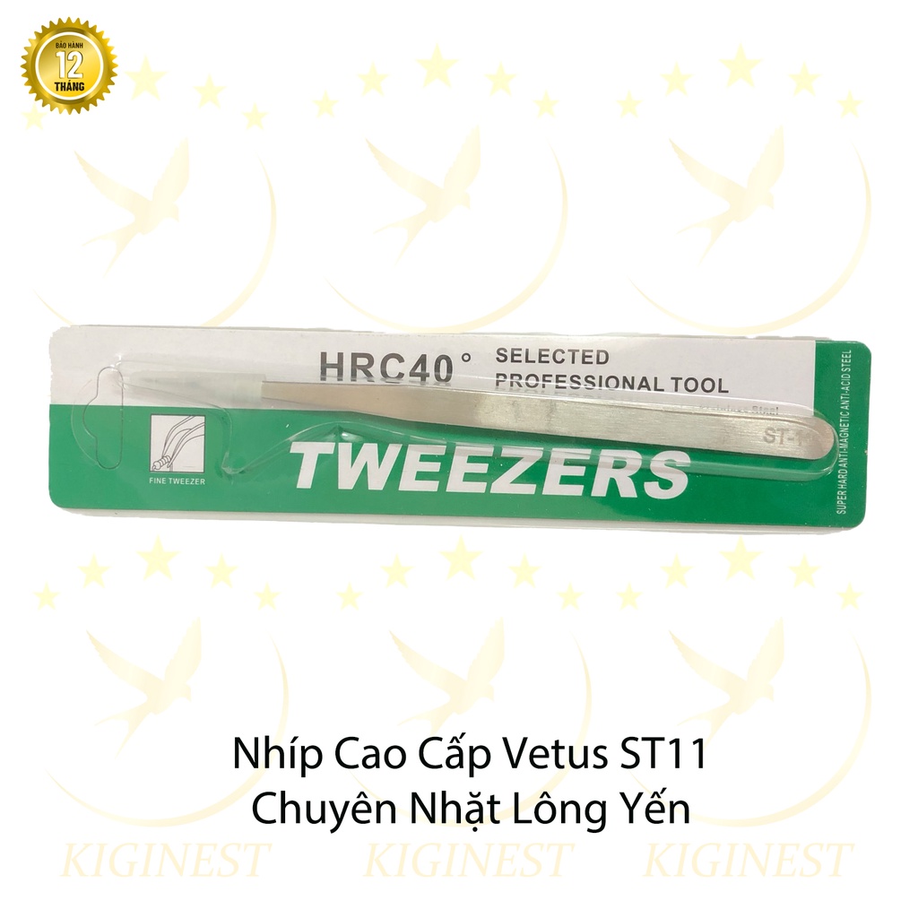 NHÍP NHẶT LÔNG YẾN, NỐI MI, GẮP LINH KIỆN VETUS - Loại cao cấp