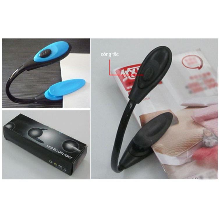 Đèn LED nhỏ kẹp bàn để đọc sách vào ban đêm