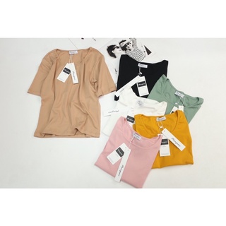 Áo pull cổ vuông cao cấp