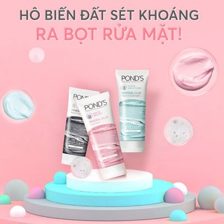 Sữa rửa mặt Ponds đất sét khoáng 90g