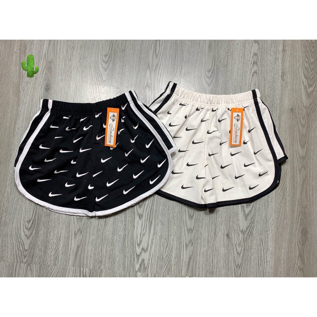 Quần đùi in hình dấu móc toàn quần cực hot , chất thun da cá mềm mịn