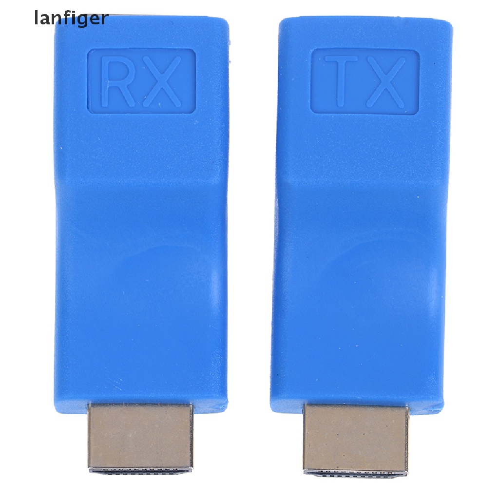 Set 2 Bộ Khuếch Đại Mạng Lanf 1080p hdmi Sang rj45 cat 5e / 6