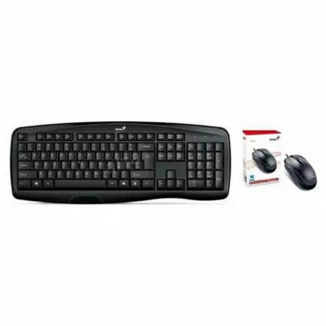 Mới Bộ Bàn Phím Và Chuột Genius Kb100 Dx125