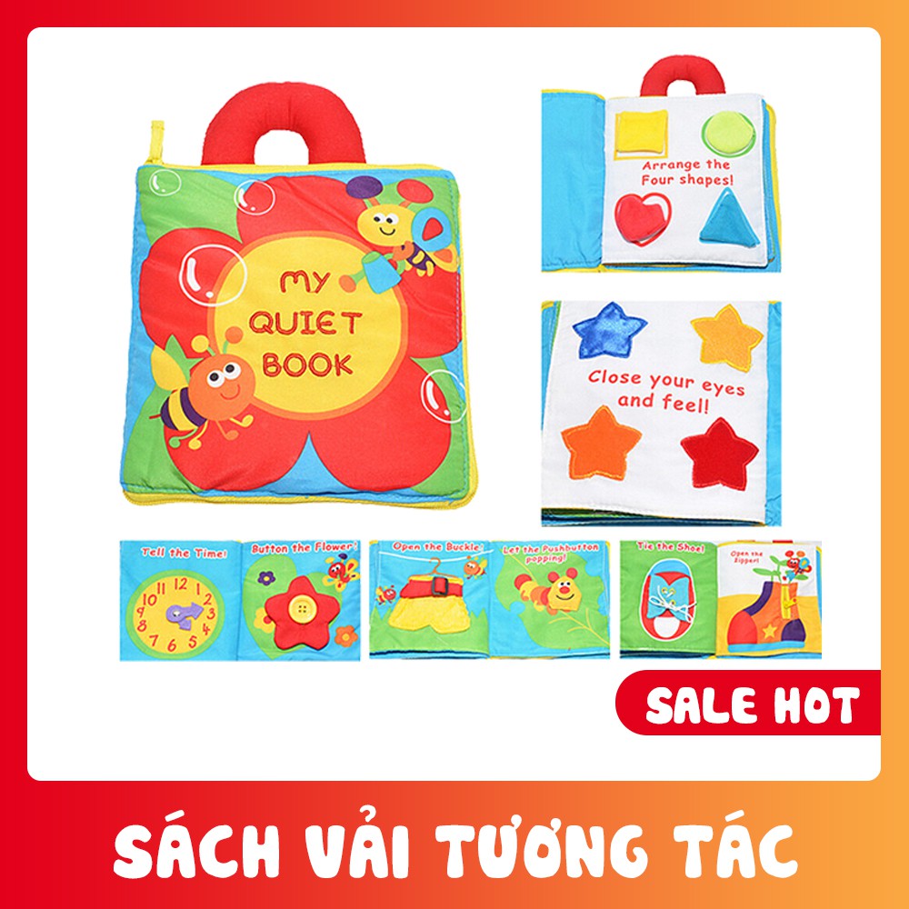 Sách vải tương tác My quite book