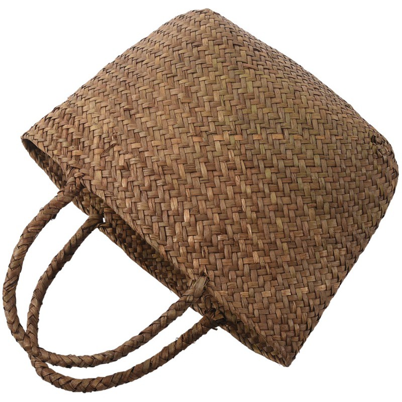 Túi xách đan rơm đơn giản thời trang cho nữ