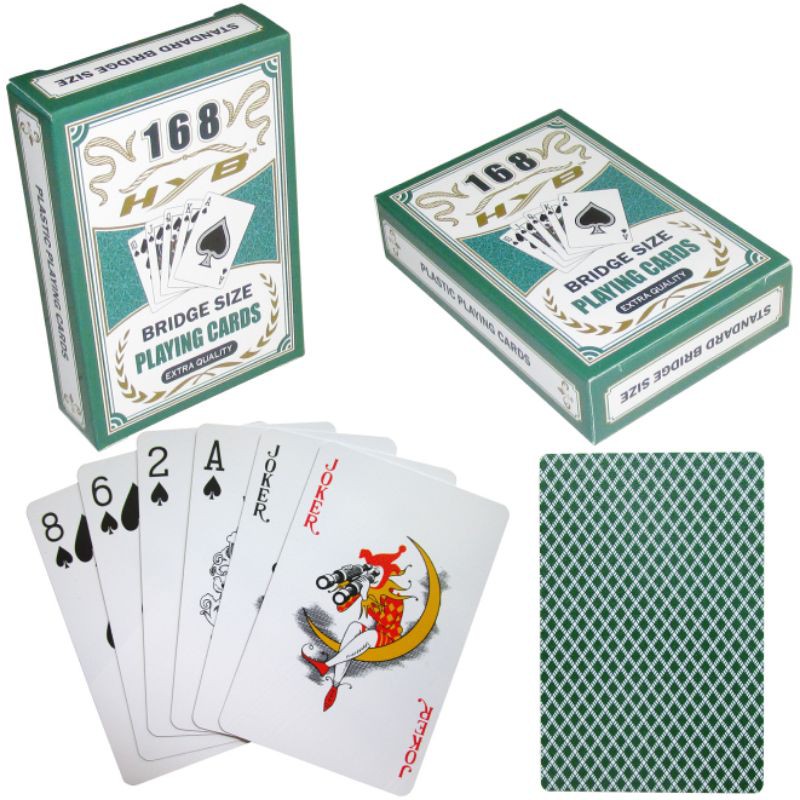 Bộ bài tây nhựa 168 - Bài tây - Bài poker chống nước BN 22