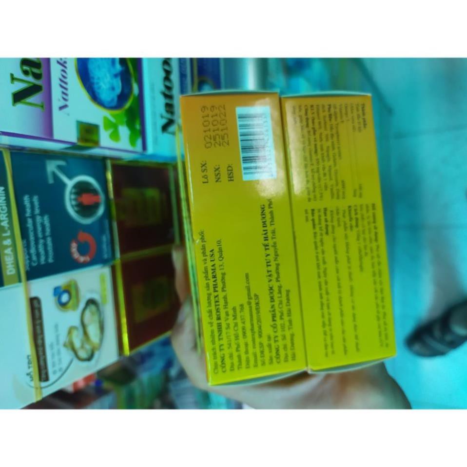 Viên uống Vivita. E bổ sung vitamin e cho da,  kèm tinh chất nha đam, đẹp da, sáng da mờ thâm hộp 30 viên