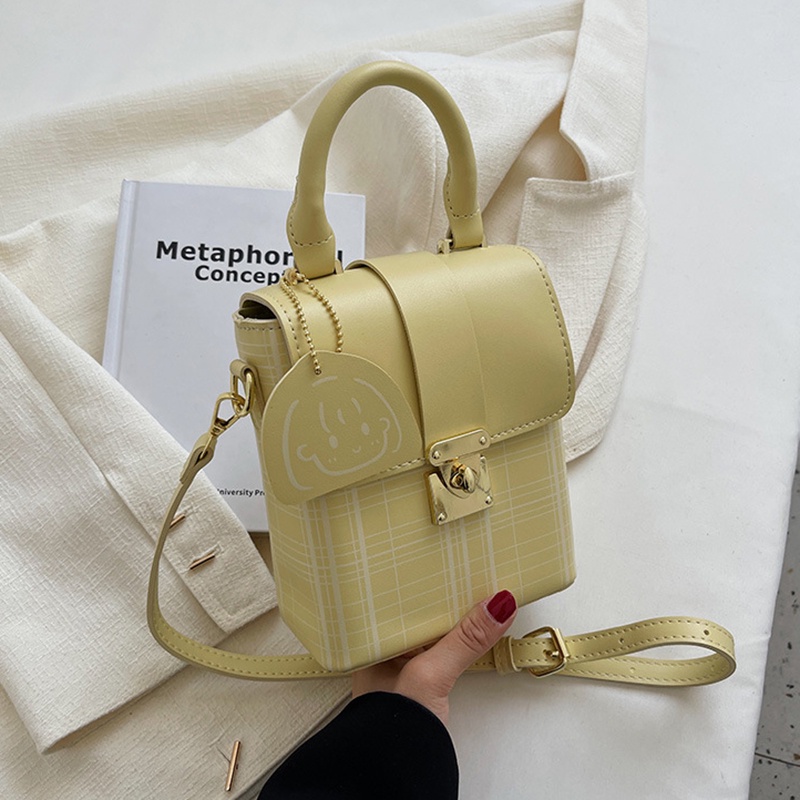 Túi đeo chéo IELGY hình vuông cỡ nhỏ cầm tay thời trang cao cấp cho nữ