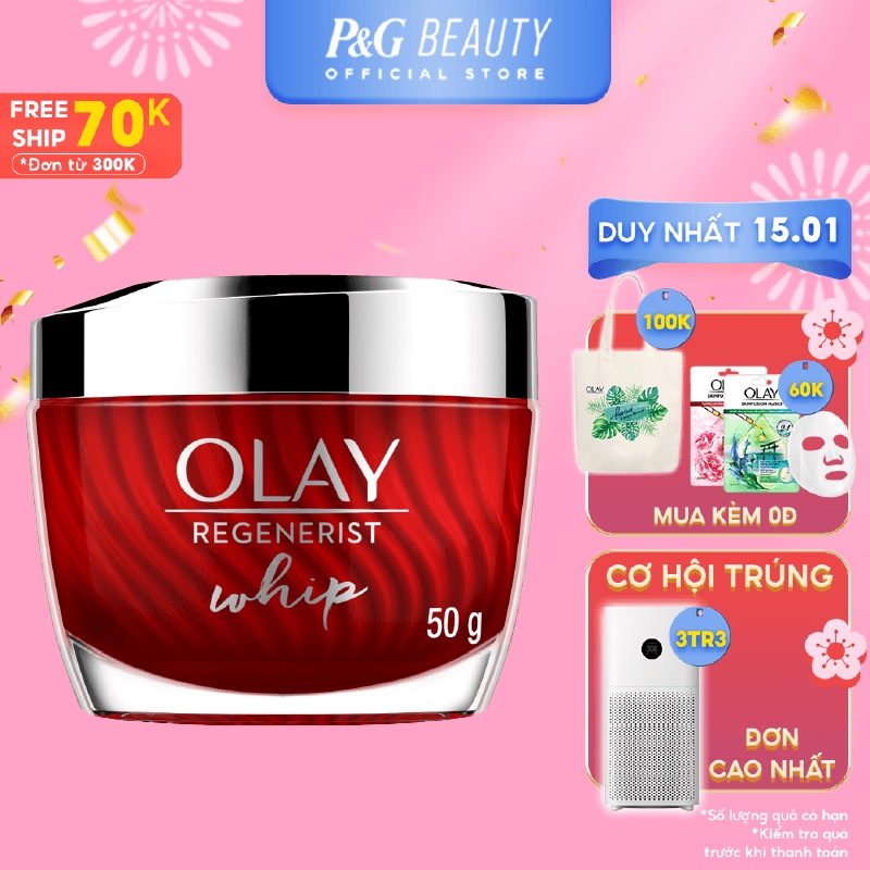 Kem Dưỡng tái tạo và phục hồi da Olay Regenerist Whip 50g