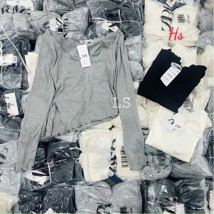 Áo Body Dài Tay Xẻ Tà Bèo Lệch Daisy Boutique SP000616