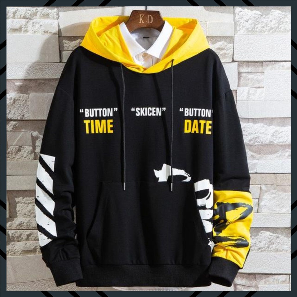 ÁO HOODIE  NAM CHẤT LIỆU VẢI NỈ HÀNG 1 SIZE FORM DÁNG RỘNG DƯỚI 65KG MẶC VỪA | BigBuy360 - bigbuy360.vn