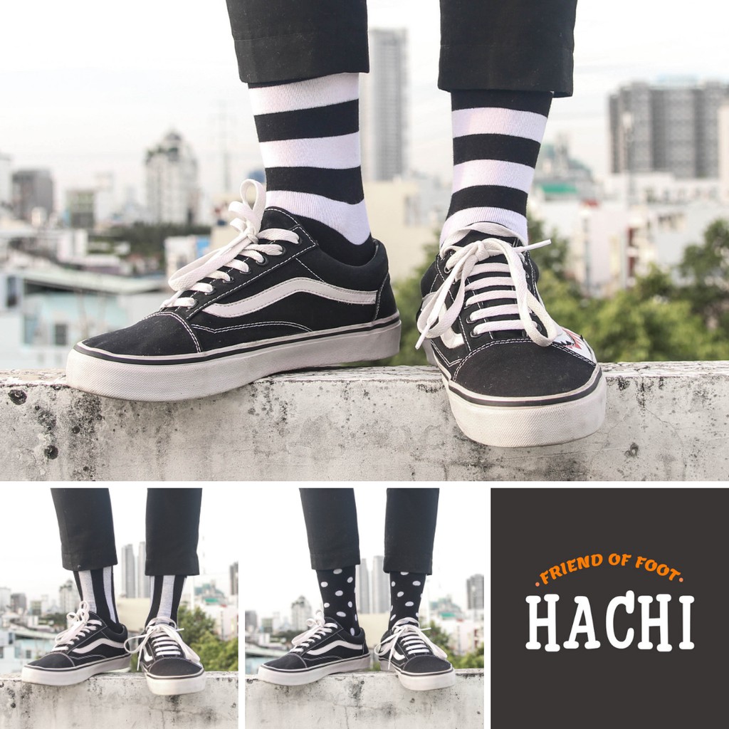 Vớ nam cổ cao Liner - By Hachiko