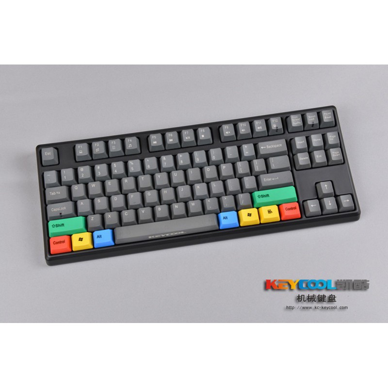 Bộ Keycap PBT RGBY 10 phím khắc Lazer