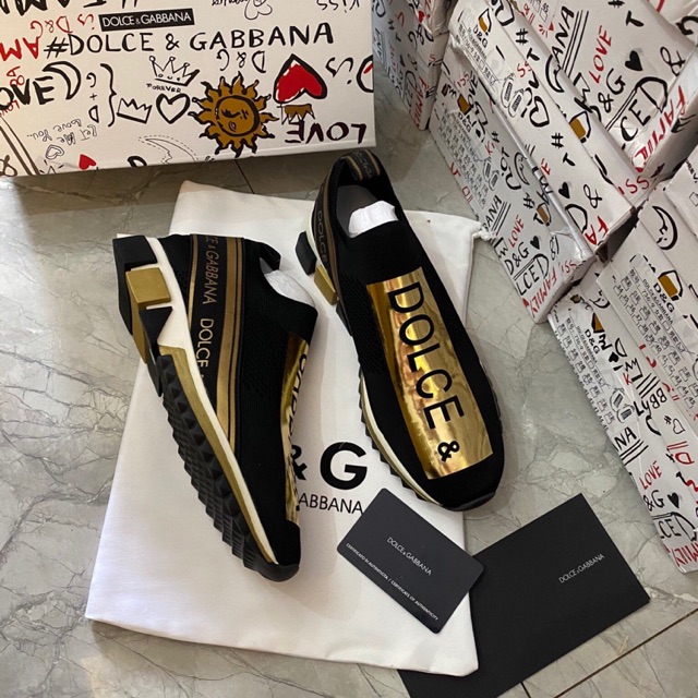 GIÀY SLIPON DG CÁO CẤP- GIÀY DG THỂ THAO FULLBOX.