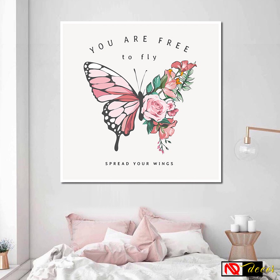 [HOT] 20 Tranh Buttefly Hiện Đại ♥ Khung Tranh ♥ Tranh Treo Tuong ♥Tranh Hoa Mẫu Đơn ♥ Tranh Decor Phòng Khách ♥ HĐ248