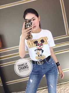 Áo chuột micky gucci