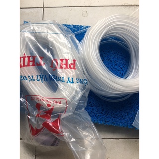 Dây sủi oxy  phi 4mm dài 1m dùng cho máy sủi oxy bể cá cảnh(màu trắng và đen)