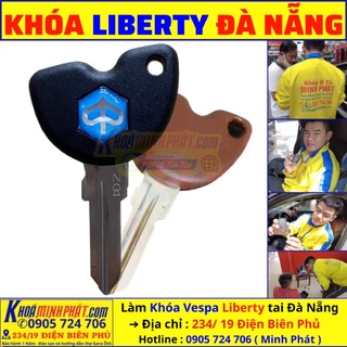 Làm chìa khóa xe Piaggio Liberty Đà Nẵng