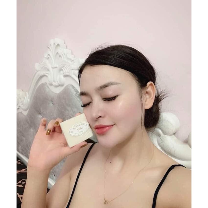 Xà Phòng Cám Gạo Sạch Mụn,Trắng Da Thái Lan JAM RICE MILK SOAP