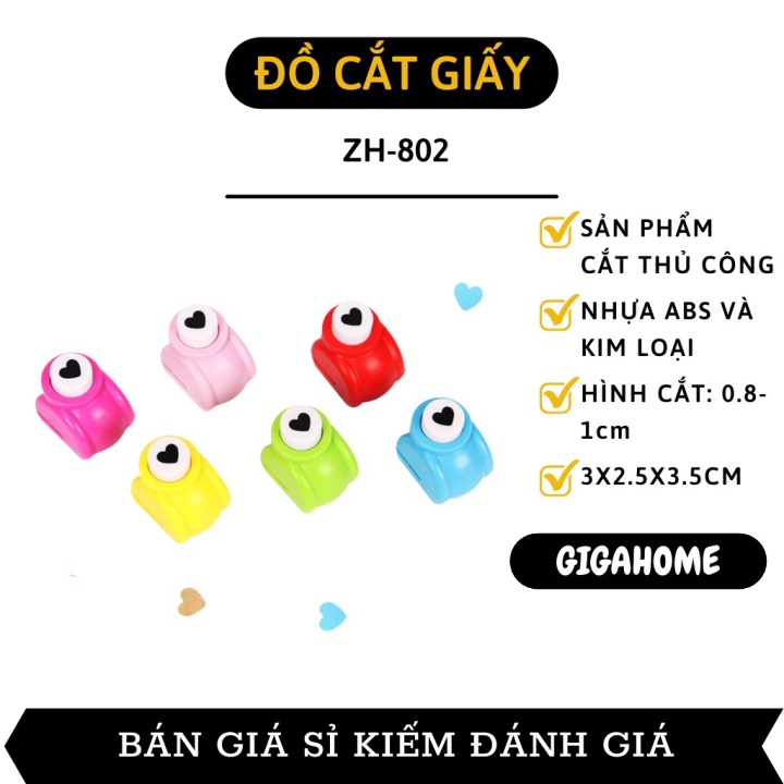 Dụng cụ cắt giấy thủ công   GIÁ VỐN]  Máy cắt giấy đục lỗ thủ công, tiết kiệm thời gian, dùng trang trí thiệp, album 7