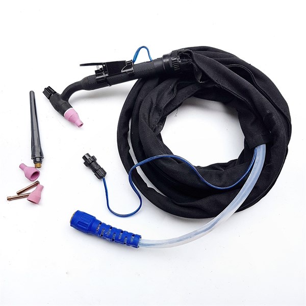 Mỏ hàn Tig QQ150 4m,8m dây chống cháy kèm cổ uốn cong