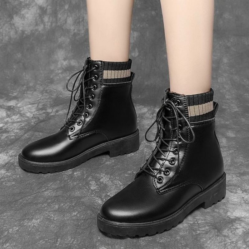 giày boot 👢 Freeship 👢 Giày bốt cổ cao độn đế chuẩn loại 1 xịn full hộp | BigBuy360 - bigbuy360.vn
