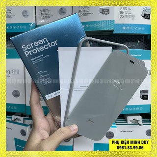 Kính cường lực BENKS trong suốt có chống bụi màng loa cho Iphone 12, 13
