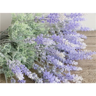 Hoa lụa-Cụm hoa Lavender 50cm cực đẹp