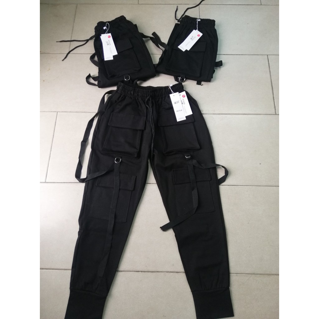 QUẦN JOGGER TÚI HỘP PHỐI DÂY CÁ TÍNH