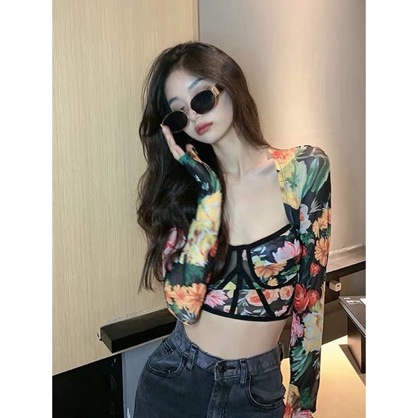 Áo hoa new chưa mặc od taobao