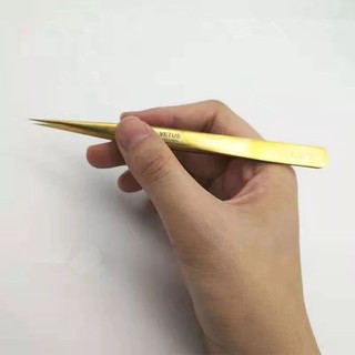 Bộ Nhíp Classic Vàng Gold (Nhíp cong + Nhíp Thẳng)