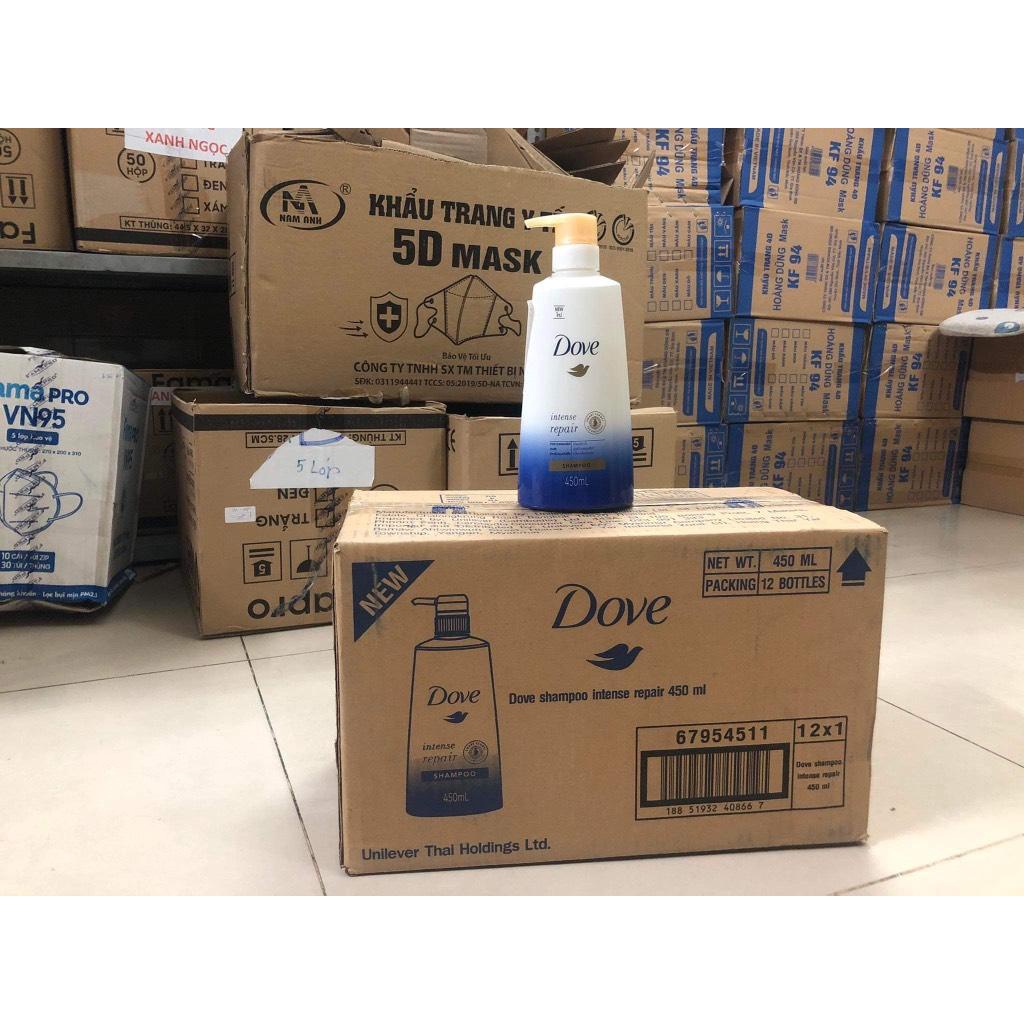 Dầu Gội Dove 450ml Xanh Mây