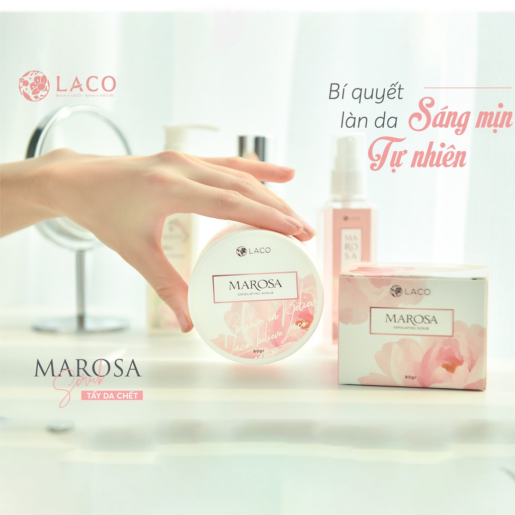 [Xả Hàng Laco] Gel Tẩy Da Chết LACO- MAROSA ✅CHÍNH HÃNG✅Làm Sạch Da, Sạch Bã Nhờn, Sạch Biểu Bì, Tẩy Tế Bào Chết | BigBuy360 - bigbuy360.vn