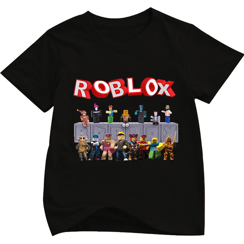 Áo Thun Tay Ngắn In Hình Roblox 2021 Dành Cho Bé Trai Và Bé Gái