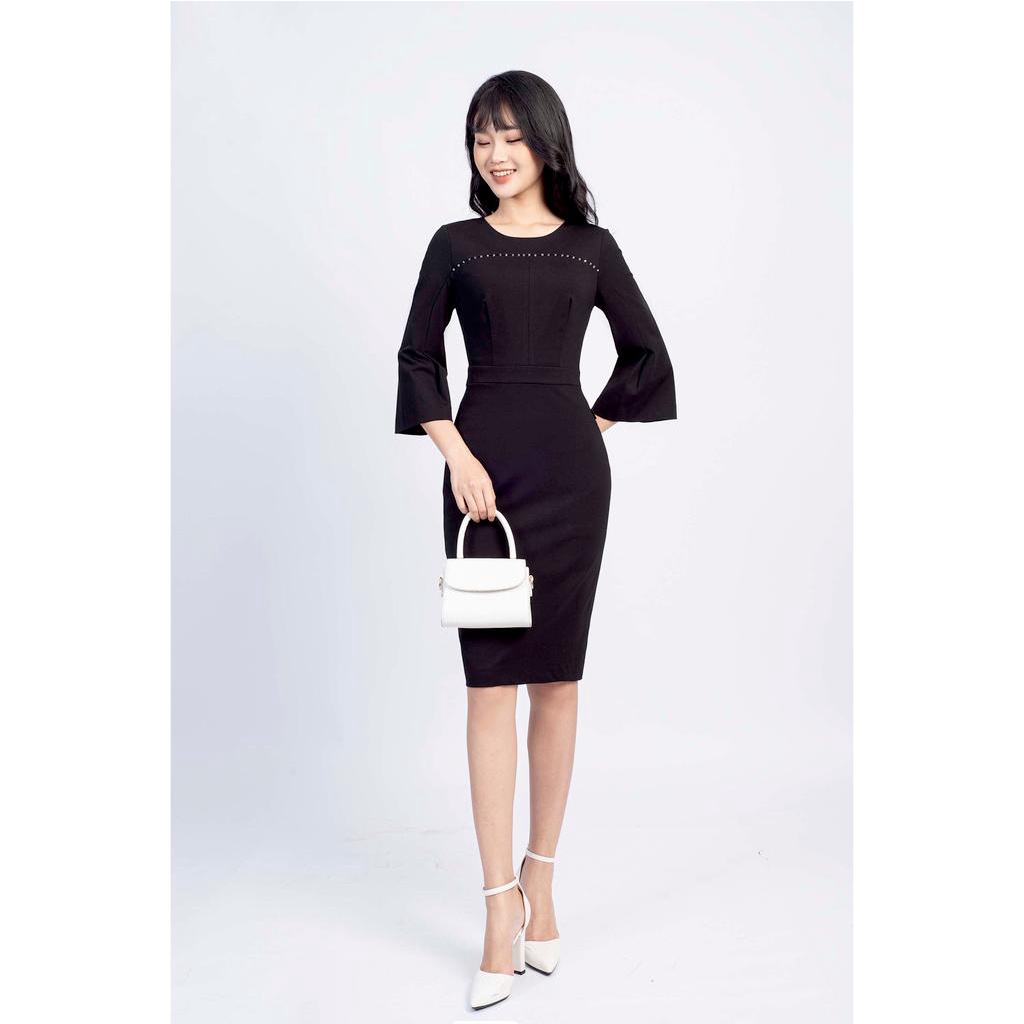 Đầm ôm, cổ tròn, tay loe MMOutfit M-DA070621275