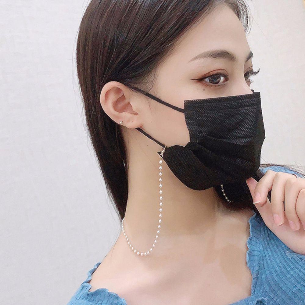 Dây Đeo Mắt Kính Đính Hạt Chống Thất Lạc Phong Cách Hàn Quốc