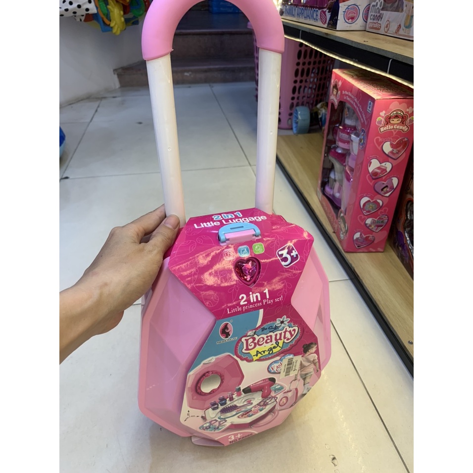 Bộ đồ chơi vali trang điểm