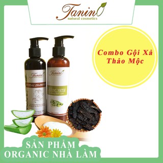 BỘ XẢ GỘI TANINO ORGANIC NHÀ LÀM- CHIẾT XUẤT BỒ KẾT VÀ NHA ĐAM TỰ NHIÊN