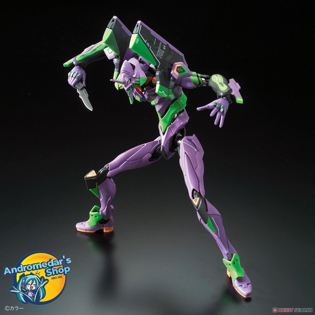 [Bandai] Mô hình lắp ráp Evangelion Unit-01 DX Transport Platform Set (RG) (Plastic model)